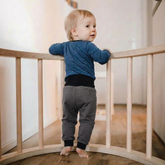 Pants rock, merino wool & silk (organic/GOTS)