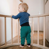 Pants | Merino wool & silk (organic / GOTS) - royal blue