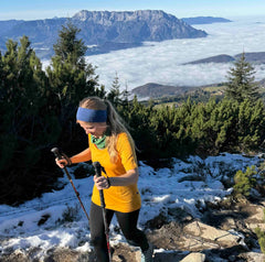 Damen T-Shirt sonnengelb, Merinowolle & Seide (bio/GOTS)