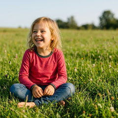 Shirt raspberry dragonfly, merino wool & silk (organic/GOTS)