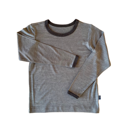 Shirt raspberry dragonfly, merino wool & silk (organic/GOTS)