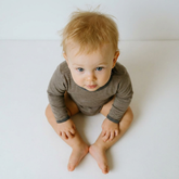 Body muskat braun, Merinowolle & Seide (bio/GOTS)