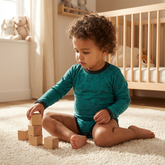 Body smaragd Fuchs, Merinowolle & Seide (bio/GOTS)