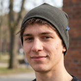 Hood women/men anthracite, merino wool & Tencel (organic/GOTS)