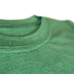 Shirt waldgrün Salamander, Merinowolle & Seide (bio/GOTS) - Glückskind - Shirt - 110 - 116