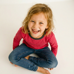 Shirt raspberry dragonfly, merino wool &amp; silk (organic/GOTS)